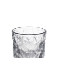 366ml Glass Water Cup Glacier Texture